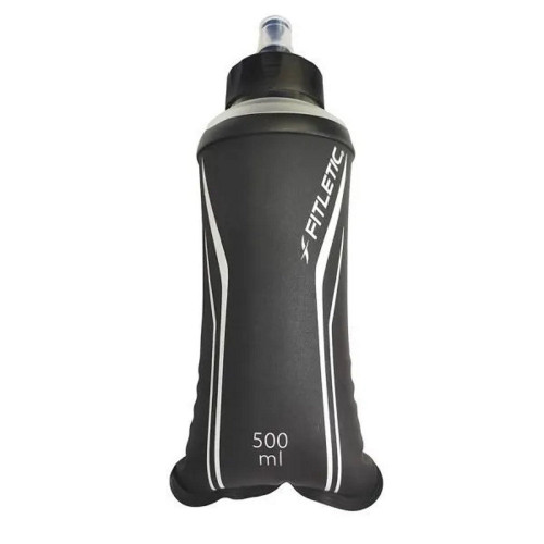 Botella Fitletic Running Soft Flask Negro 