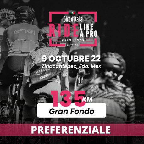  Giro d'Italia Ciclismo de Ruta Gran 135k - Preferenziale  