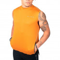 Playera Fitex Fitness Feaction dry Naranja Hombre