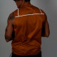 Playera Fitex Fitness Feaction dry Naranja Hombre