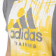 Playera Adidas Fitness FreeLift Logo Gris Hombre