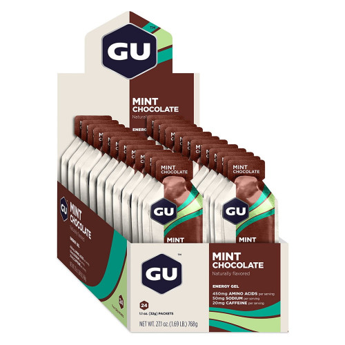 Gel GU Energy Running Mint Chocolate Caja 24 pz   