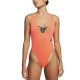 Traje de baño Nike Swim Playa Sneakerkini U-Back Naranja Mujer