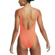 Traje de baño Nike Swim Playa Sneakerkini U-Back Naranja Mujer
