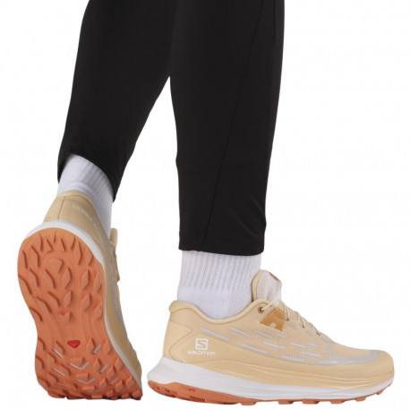 Tenis Salomon Trail Running Ultra Glide Beige Mujer