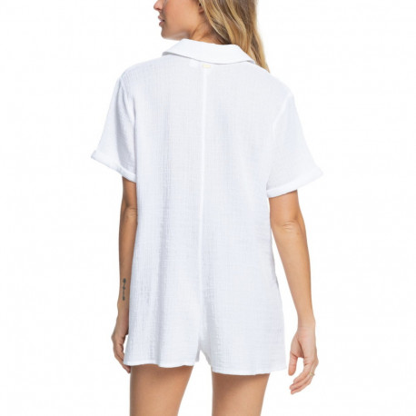 Jumpsuit Roxy Lifestyle Biarritz Surfing Blanco Mujer