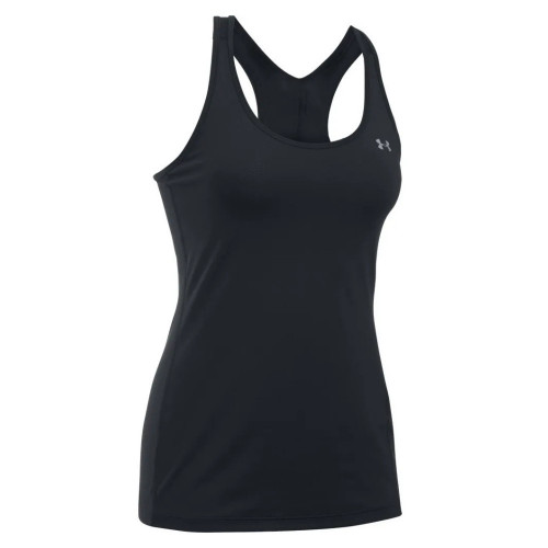 Tank Top Under Armour Fitness  Negro Mujer