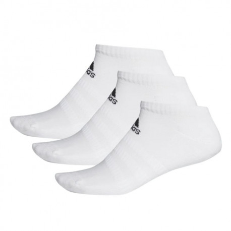 Calcetines Adidas Fitness Cushion Low 3 Pack Blanco 