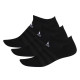 Calcetines Adidas Fitness Cushion Low 3 Pack Negro 