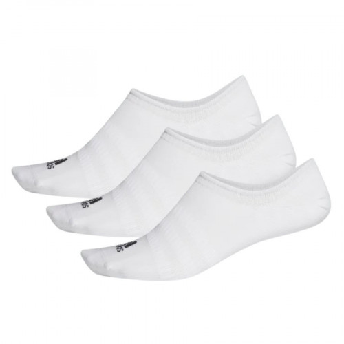 Calcetines Adidas Fitness Light No Show 3 Pack Blanco 