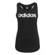 Tank Top Adidas Fitness Essentials Logo Lineal Negro Mujer