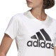 Playera Adidas Fitness Essentials Logo Blanco Mujer