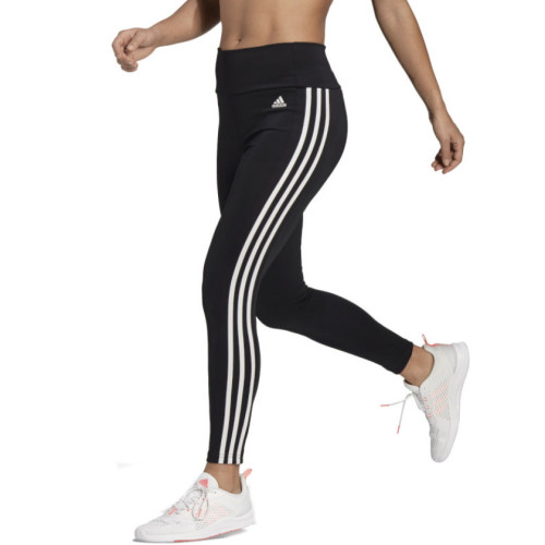 Leggings Adidas Fitness Designed To Move 3 Stripes 7/8 Negro Mujer