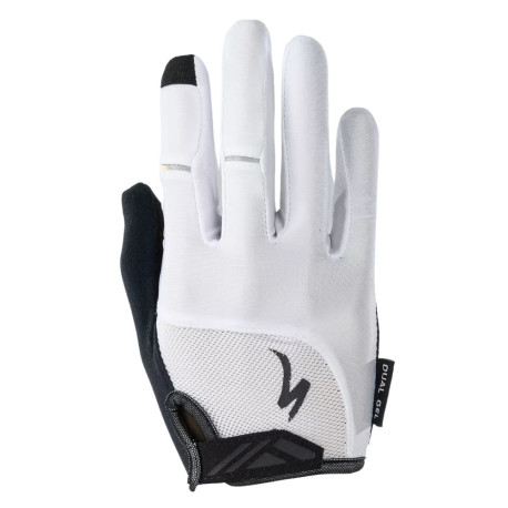 Guantes SPECIALIZED Ciclismo Gel Dual Body Gemometry Blanco Mujer