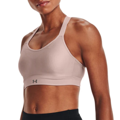 Sports Bra Under Armour Fitness Continuum High Rosa Mujer