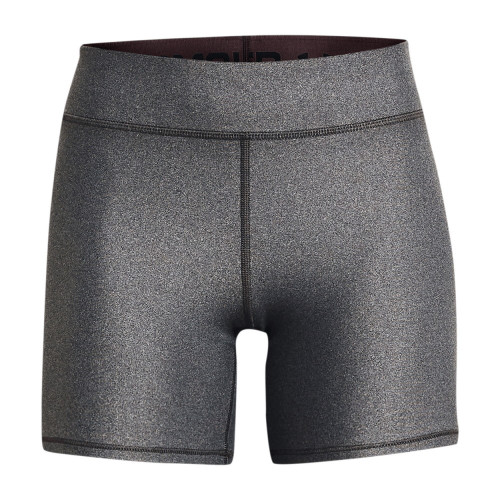 Short Under Armour Fitness HeatGear Middy Gris Mujer