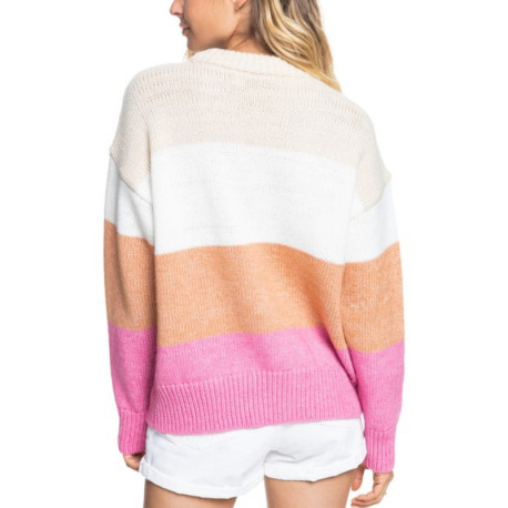 Sueter Roxy Lifestyle Too Far Multicolor Mujer