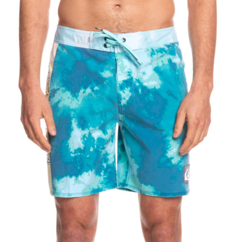 Boardshorts Quiksilver Surf Surfsilk Acid 18 in Azul Hombre