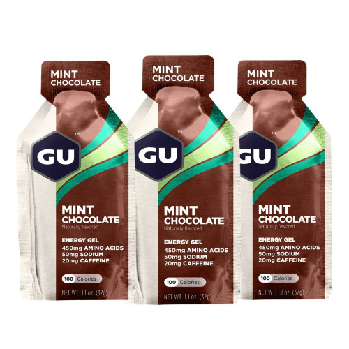 Gel GU Energy Running Mint Chocolate Pack 3   