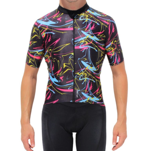 Jersey Afuego Ciclismo Abstract  Hombre