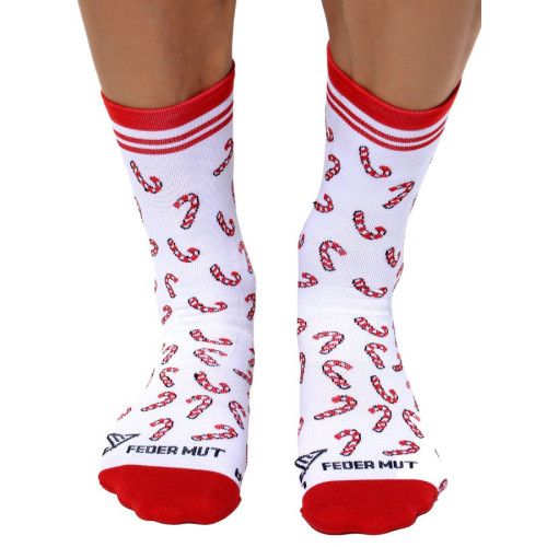 Calcetines Federmut Ciclismo Candy Cane Madness  