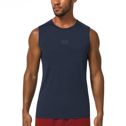 Tank Top Oakley Acc Fitness O Fit Rc Azul Hombre