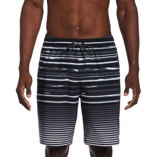 Boardshorts Nike Swim Playa Fade Stripe Breaker 9" Volley Negro Hombre