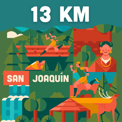  XTRAIL Trail Running San Joaquín Brave 13km  