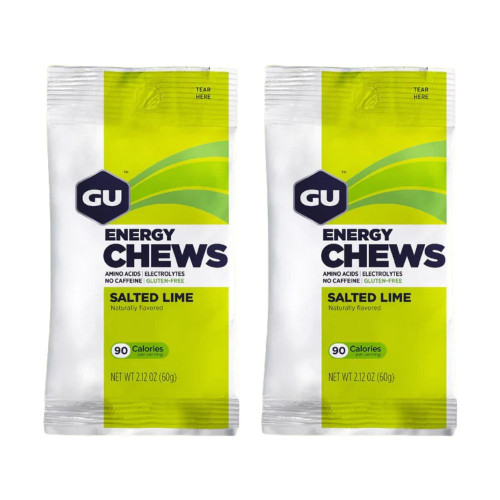 Gomita GU Energy Running Energy Chews Salt Lime Pack 2   