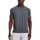 Playera Under Armour Running Iso-Chill Laser Gris Hombre