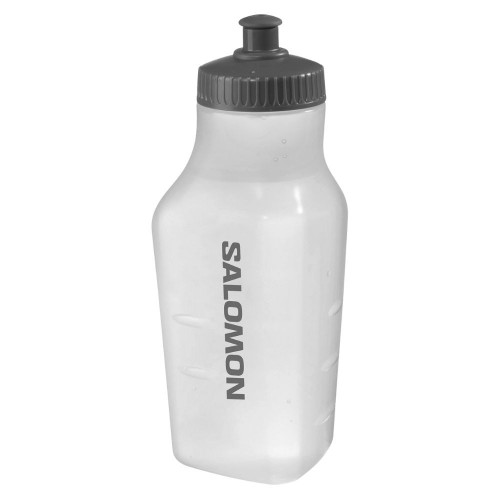 Botella Salomon Running 3D 600 ml Transparente 