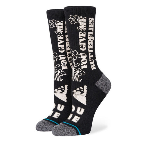Calcetines Stance Lifestyle You And Me 4Ever Negro Mujer