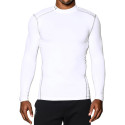 Playera Under Armour Fitness Cold Gear Blanco Hombre