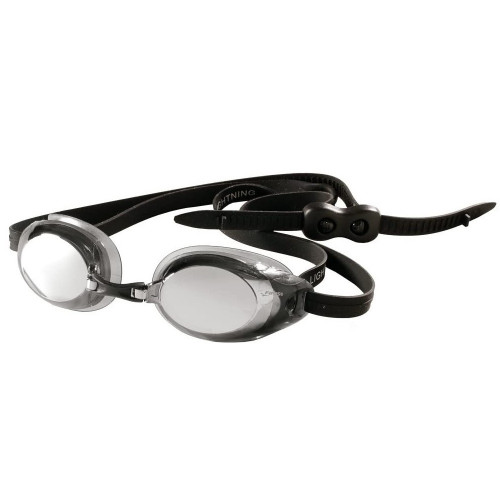 Goggles Finis Natación Lightning Silver Mirror Negro 